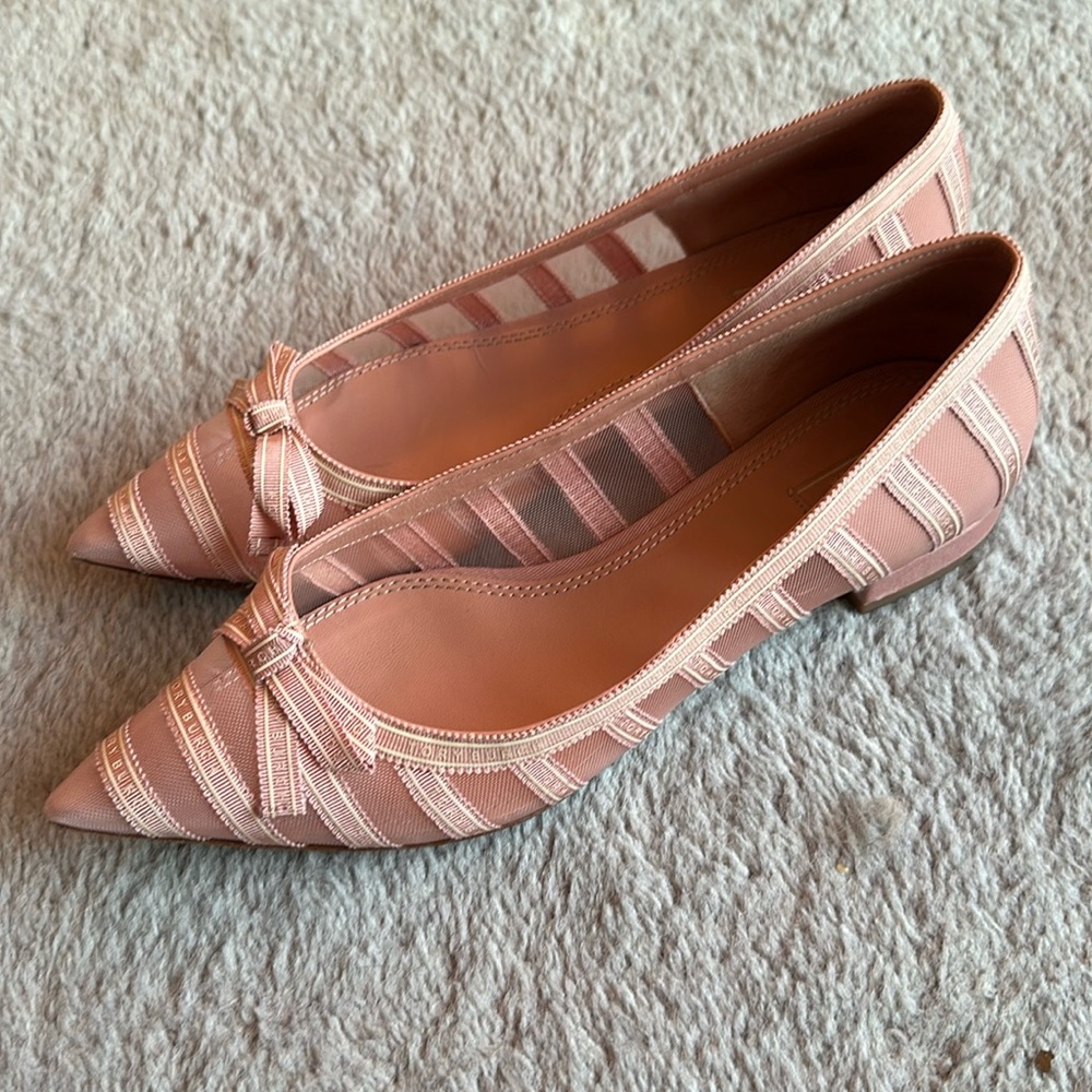 Tory Burch Pink Penelope Ballet Flats
